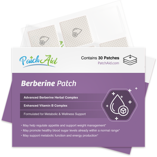 Berberine Patch – GLP-1 Support & Appetite Control: One Patch