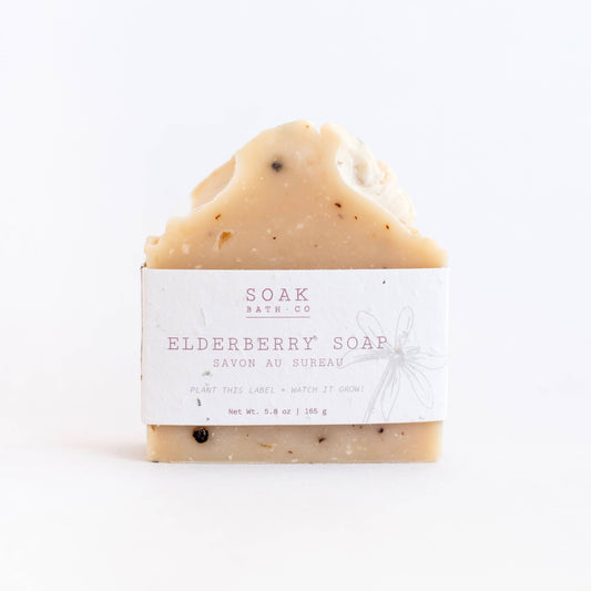 Elderberry Soap - Canadian Made - No Tariffs