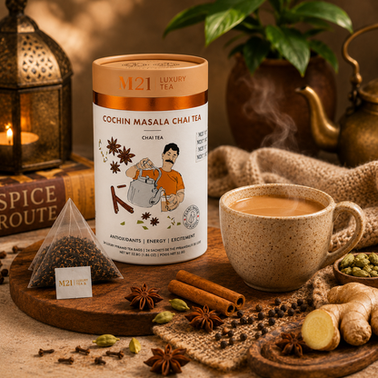 Cochin Masala Chai Luxury Black Tea | Canadian | 24ct