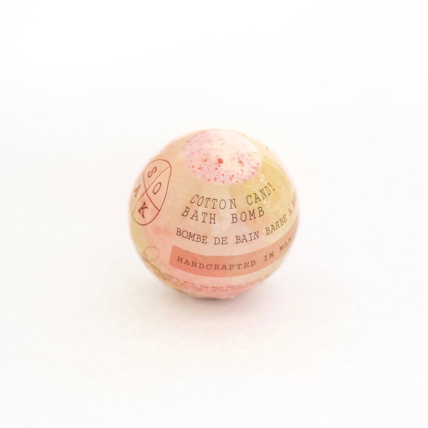 Cotton Candy Bath Bomb - Canadian Made - No Tariffs