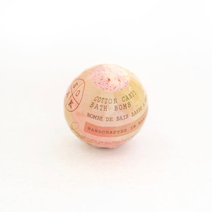 Cotton Candy Bath Bomb - Canadian Made - No Tariffs