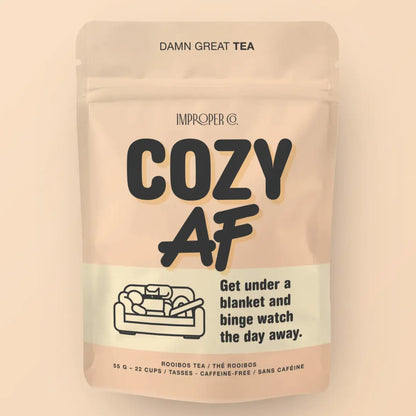 Cozy Af Rooibos Tea, 20 Servings, Rooibos Tea Blend