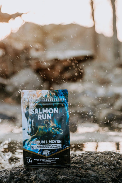 Salmon Run - Organic Coffee (MED): 340g
