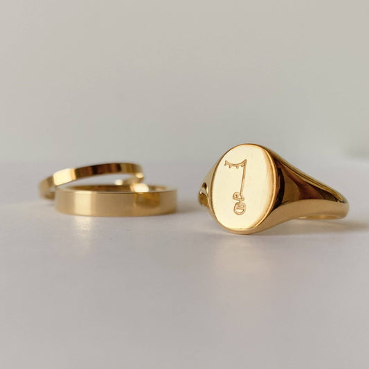 Mirror Ring: Gold / 7