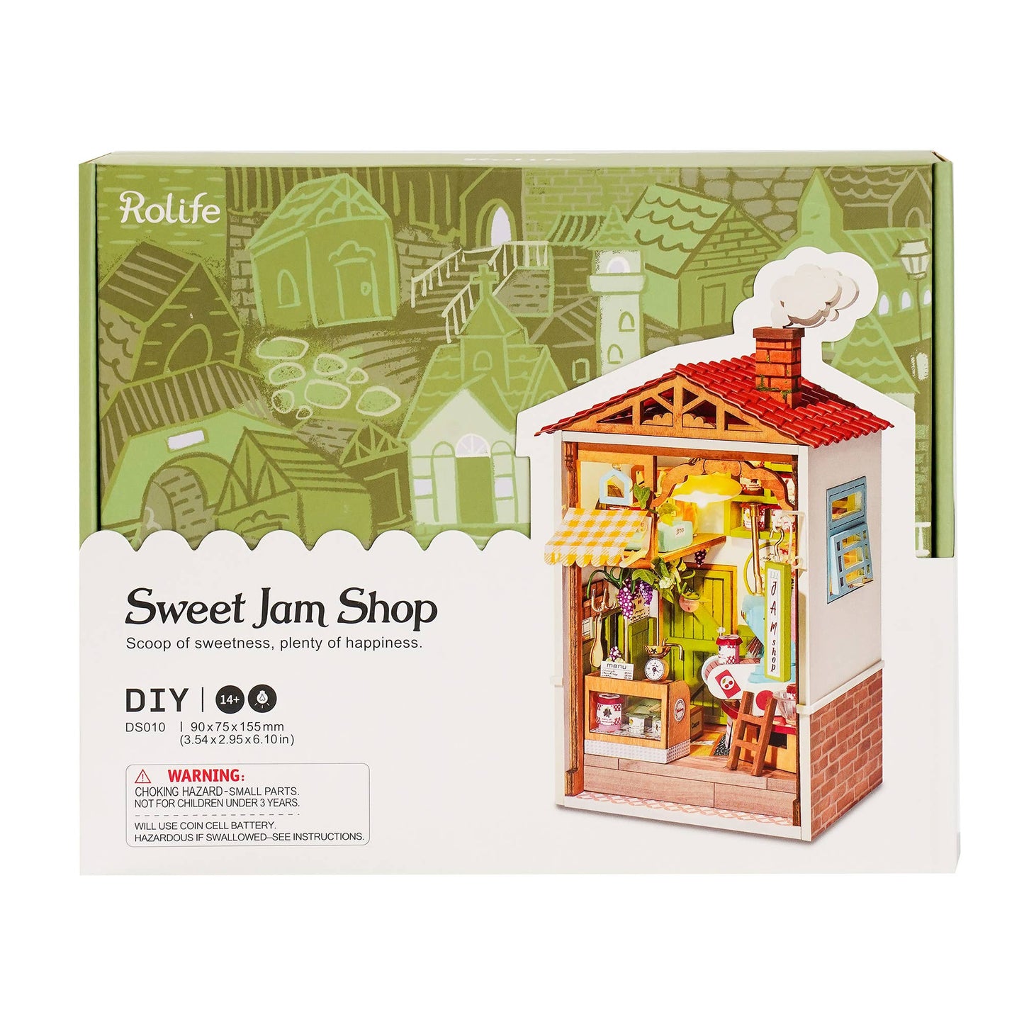 DIY Miniature House Kit: Sweet Jam Shop