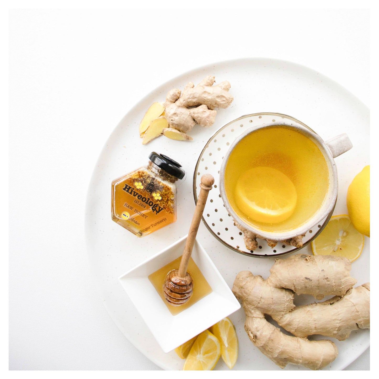 Ginger + Turmeric Infused Honey: Mini (100ml)
