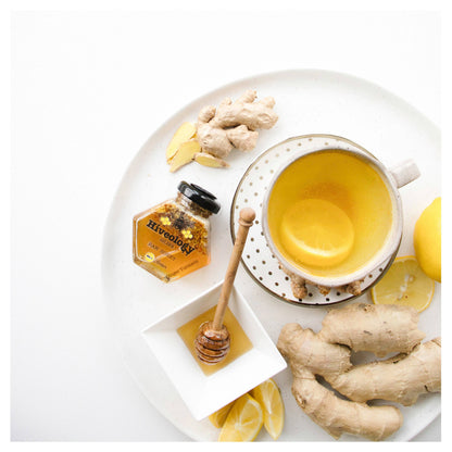 Ginger + Turmeric Infused Honey: Mini (100ml)