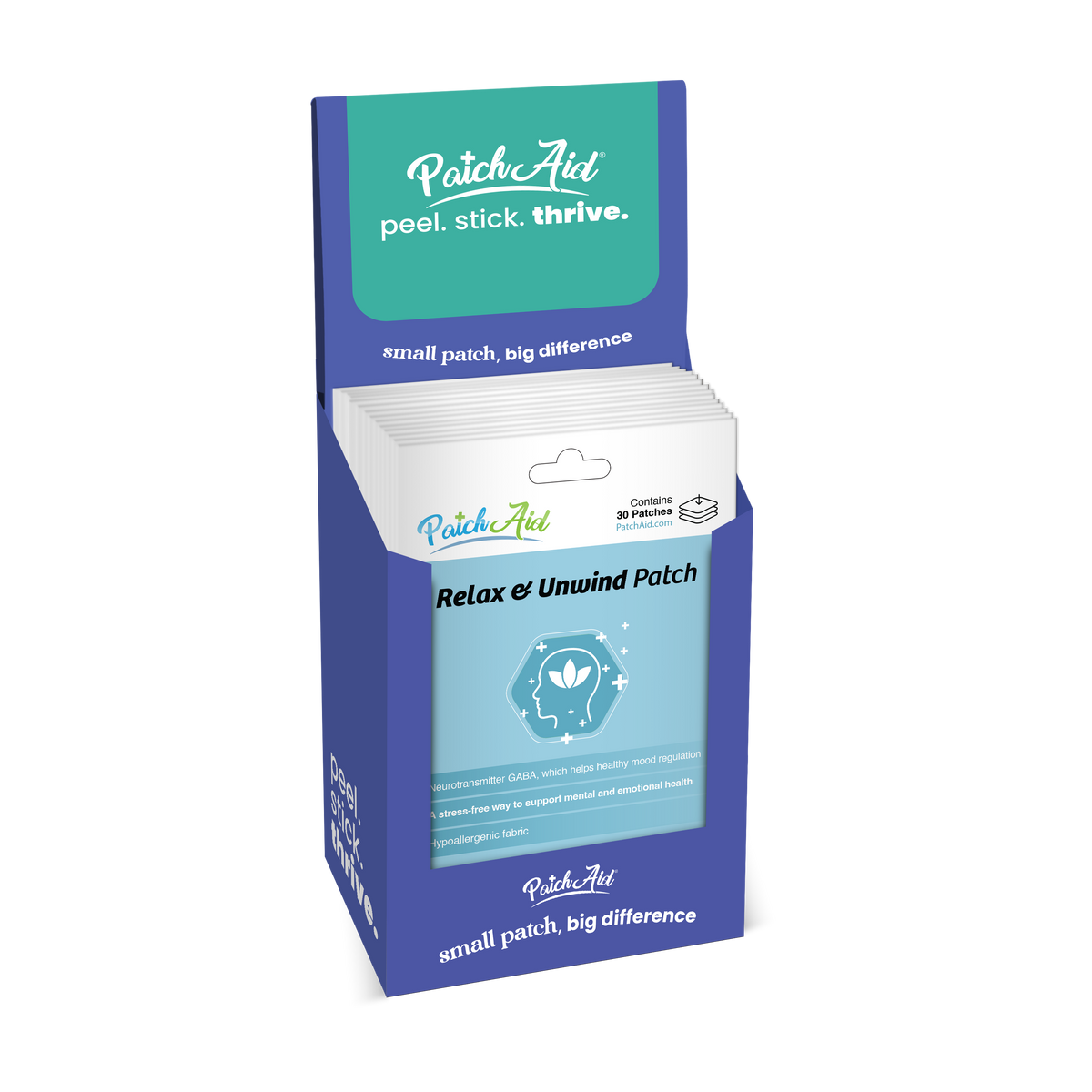 Relax & Unwind Patch - Stress Relief & Relaxation Support: 1-Pack
