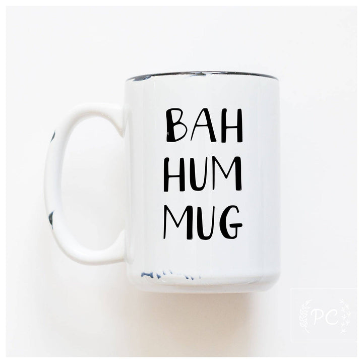 bah hum mug: Green