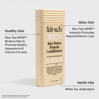 Strengthening Rice Water Shampoo & Conditioner Combo