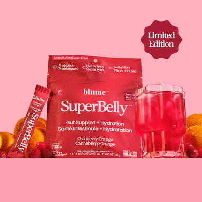 SuperBelly Cranberry Orange | Electrolytes | Gut Health