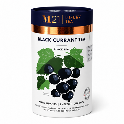 Blackcurrant Luxury Black Tea | Canadian | 24ct