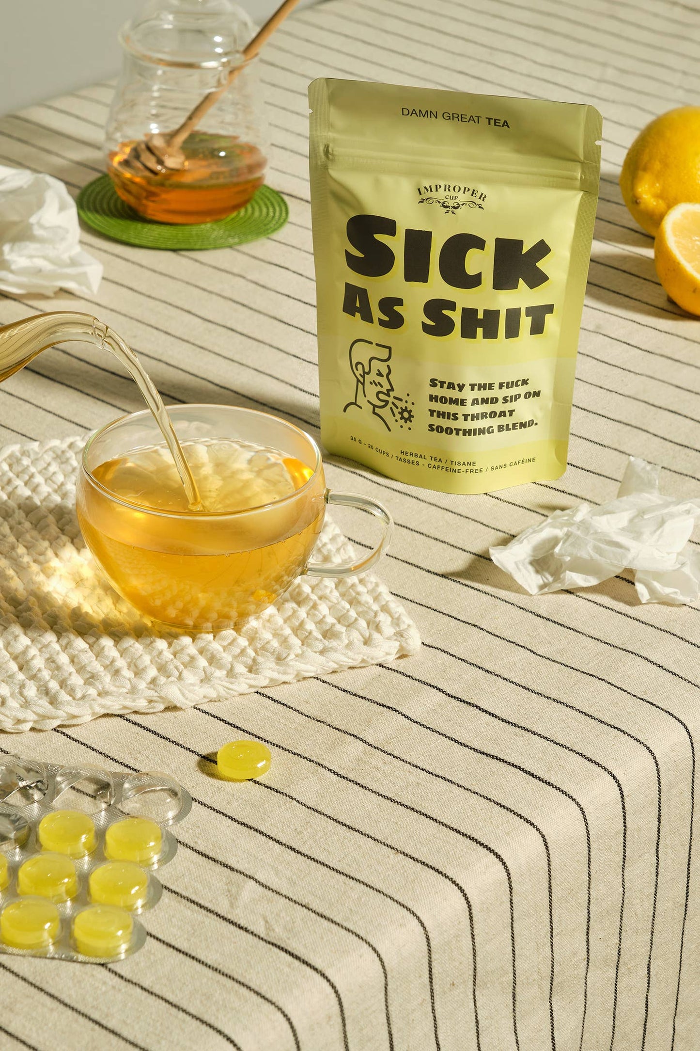 Sick As Shit Herbal tea