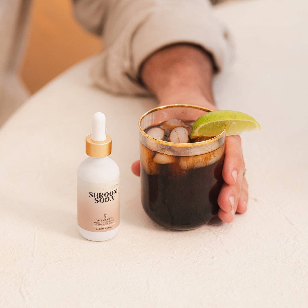 Shroom Soda®: Cranberry Ginger