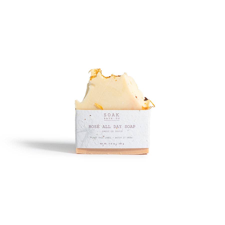 Rosé All Day Soap Bar - Handmade in Canada