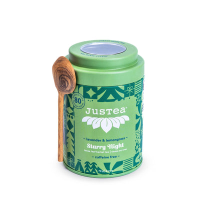 STARRY NIGHT Tin & Spoon - Organic, Fair-Trade, Herbal Tea