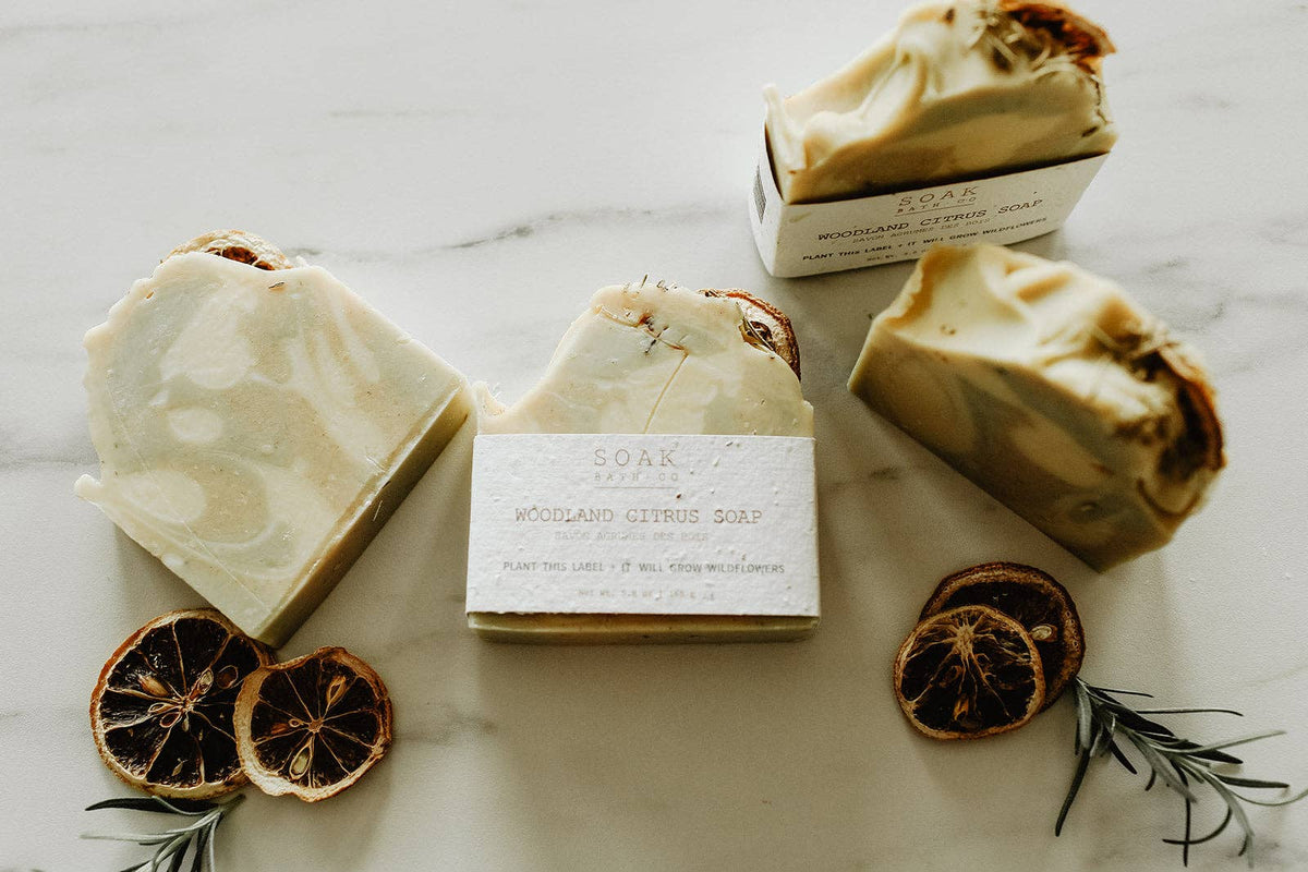 Woodland Citrus Soap Bar - Made In Canada