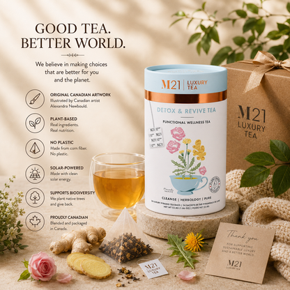 Detox & Revive Luxury Herbal Tea | Canadian : Large