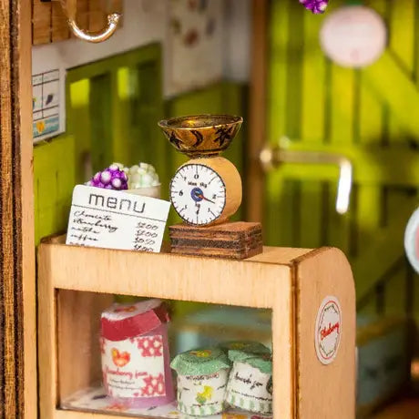 DIY Miniature House Kit: Sweet Jam Shop