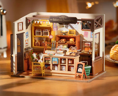 DIY Miniature House Kit: Becka's Baking House