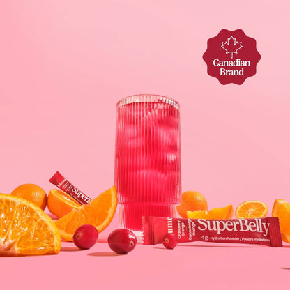 SuperBelly Cranberry Orange | Electrolytes | Gut Health