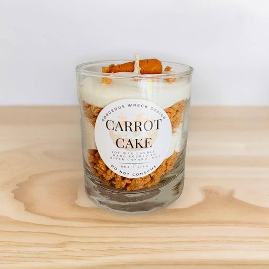 Carrot Cake Dessert Candle .