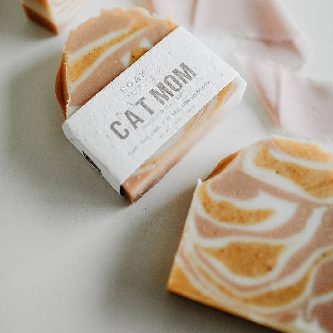 Cat Mom Soap Bar - Made in Canada