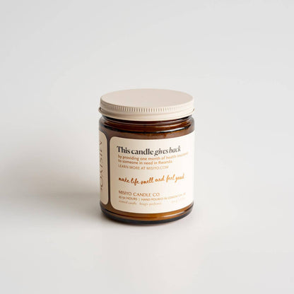 Bonfire + Balsam | Canadian Beeswax Candle