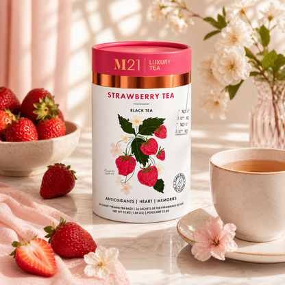 Strawberry Luxury Tea | Canadian | 24 Tea Bags