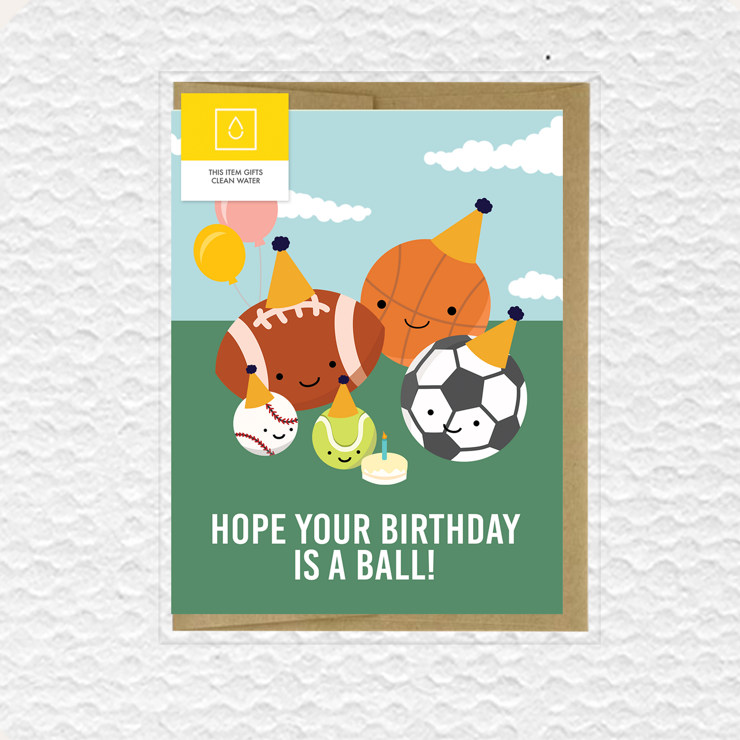 Birthday Is A Ball Card