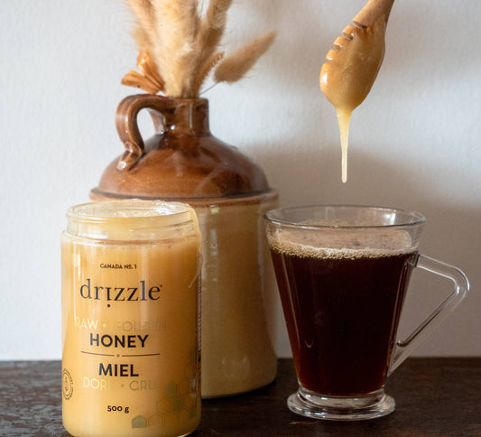 Golden Raw Honey – 500g (17oz)