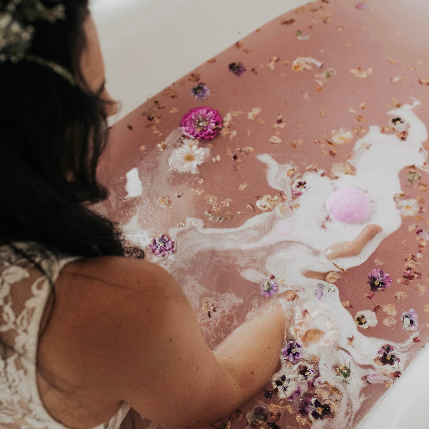 Cotton Candy Bath Bomb - Canadian Made - No Tariffs