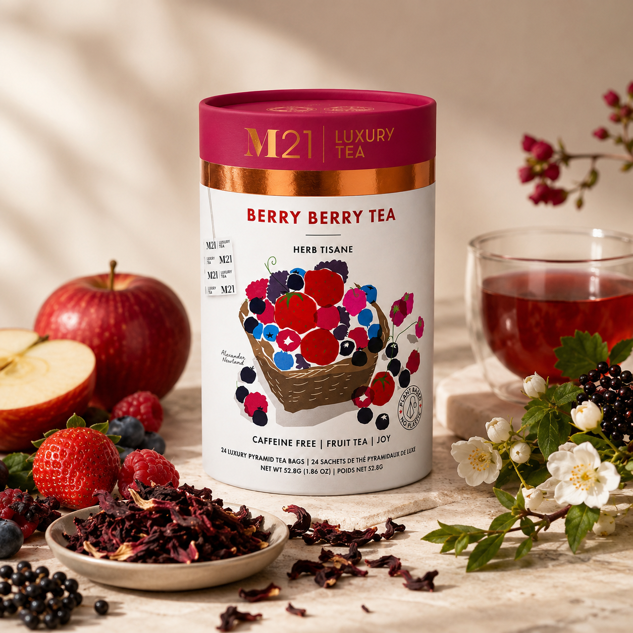 Berry Berry Luxury Herbal Tea | Canadian | 24ct