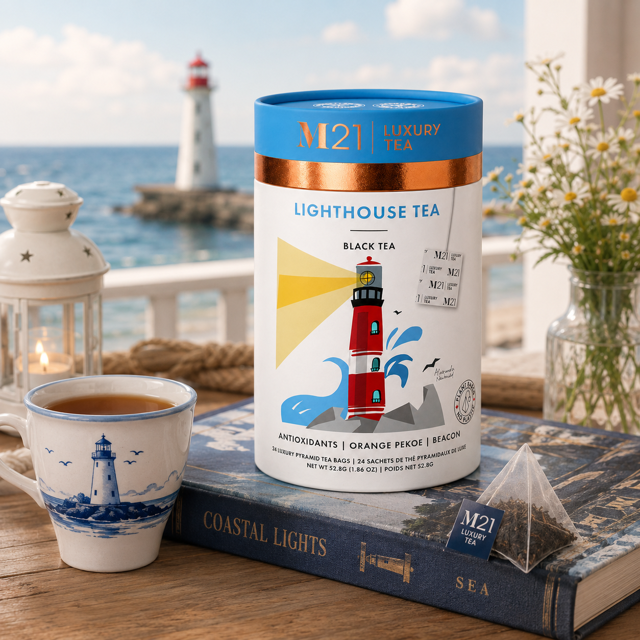 Lighthouse Luxury Orange Pekoe Tea | Canadian | 24 Tea Bags