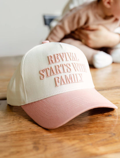Hat: Revival Starts with Family: Black / Adult