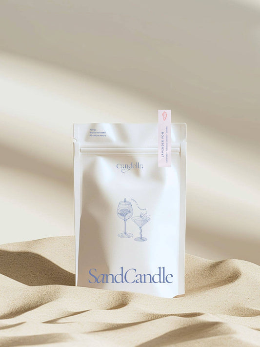 Sand Candles - Lavender Fog: Classic - 350g