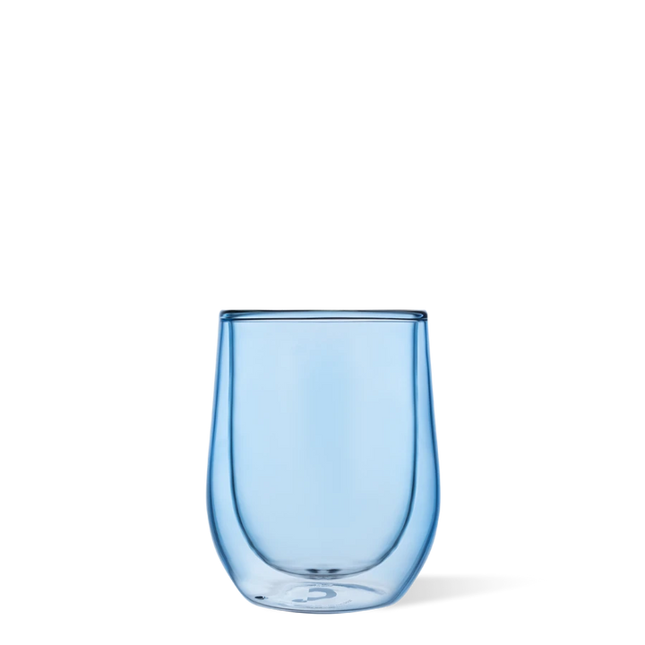 Double Walled Stemless Wine Glass Set