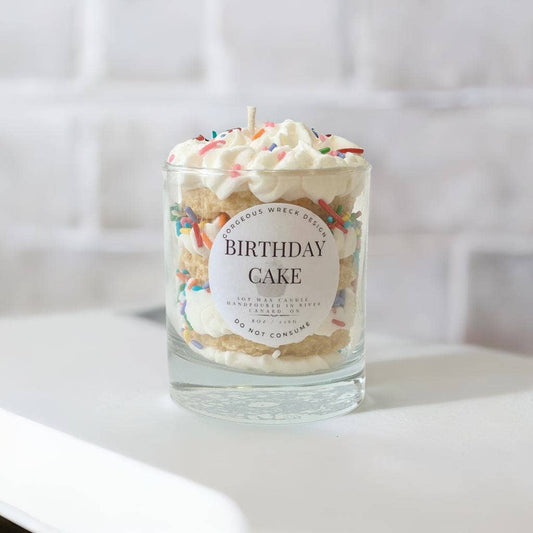 Birthday Cake Dessert Candle 