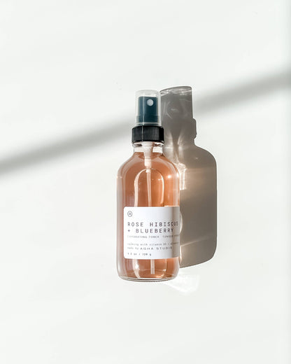 Rose Hibiscus Blueberry Toner Mist Spray