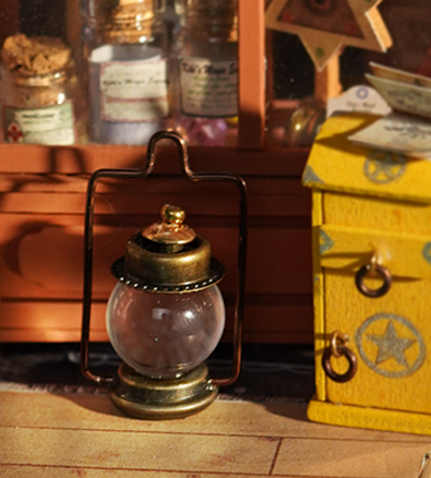 DIY Miniature House Kit: Alice's Tea Store