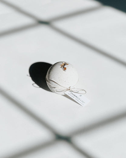 Chamomile + Oat Bath Bomb