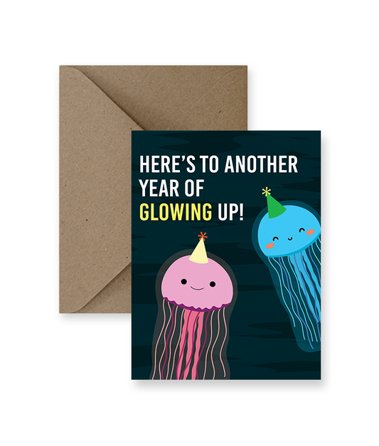 Glowing Birthday Card
