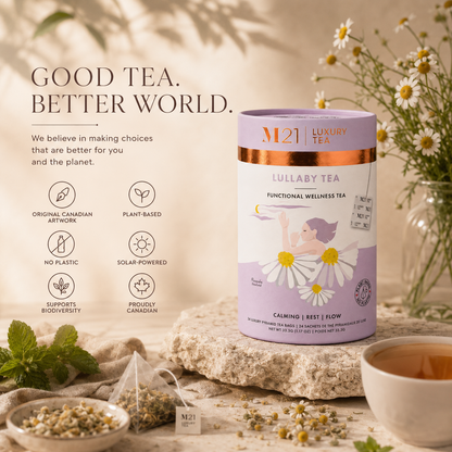 Lullaby Luxury herbal tea | Canadian | 24ct