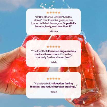 SuperBelly Cranberry Orange | Electrolytes | Gut Health