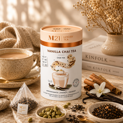 Vanilla Chai Luxury Black Tea | Canadian | 24ct