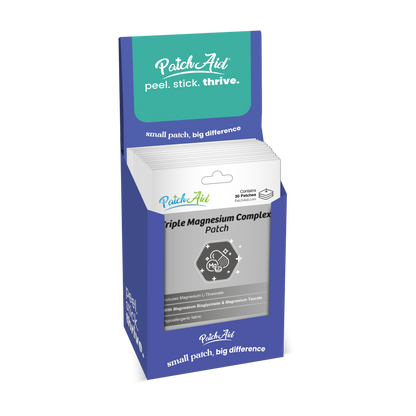 Triple Magnesium Complex Patch - Relaxation & Muscle Support: 1-Pack
