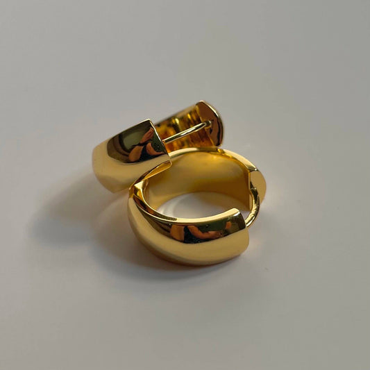 Paris Chunky Hoops 2.0- Gold