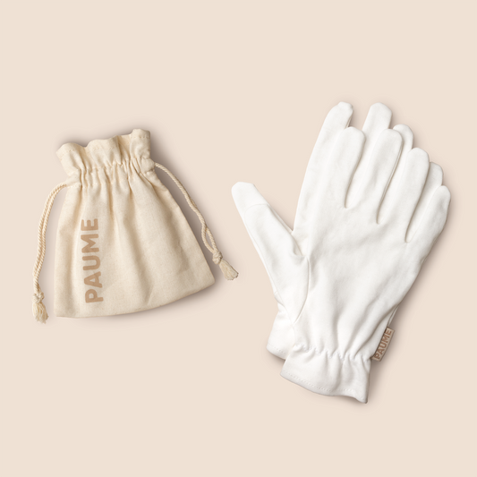 PAUME 100% Cotton Overnight Hydration Gloves