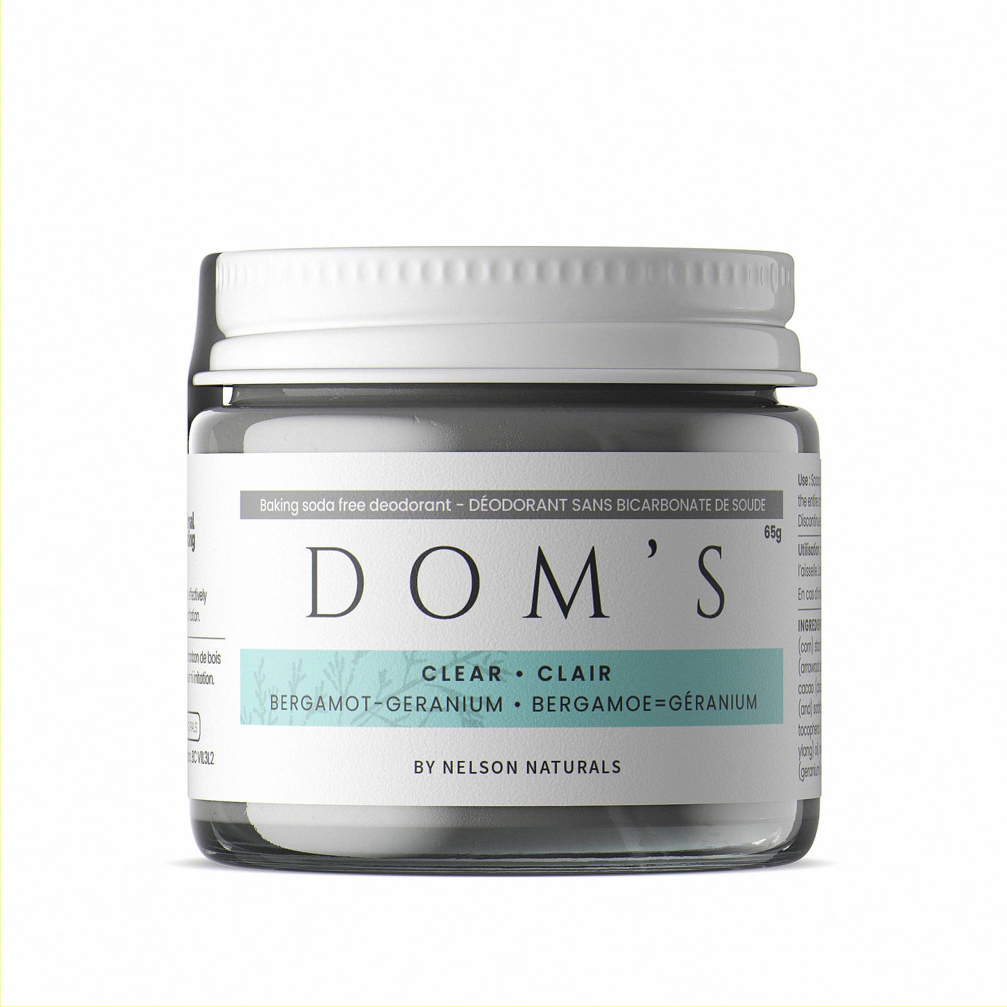 Clear Deodorant Baking Foda Free