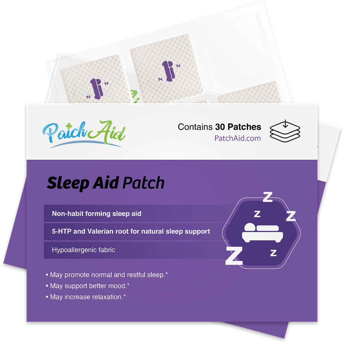 Sleep Aid Topical Vitamin Patch - Natural Sleep Support: One Patch